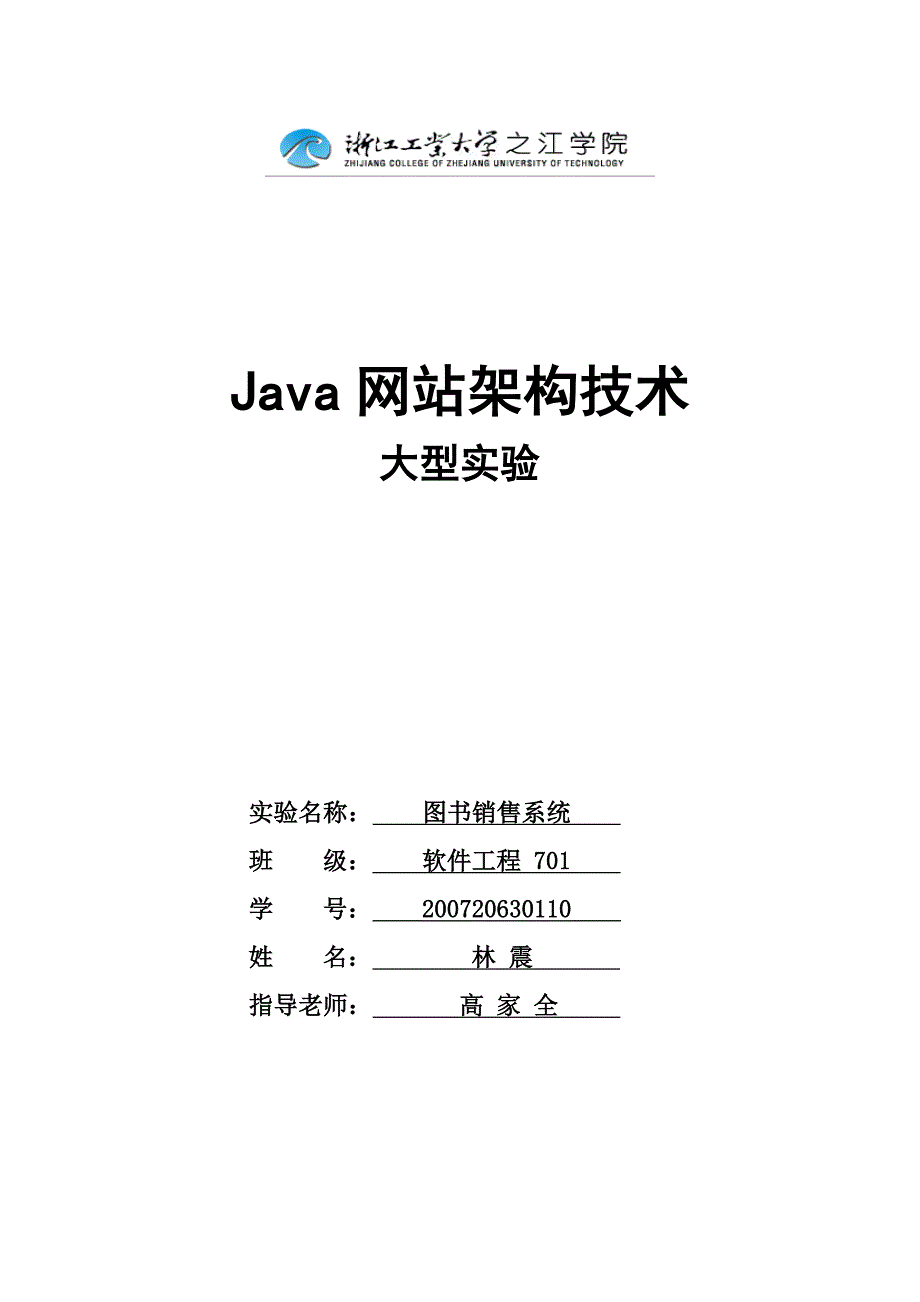 Java网站架构技术林震_第1页