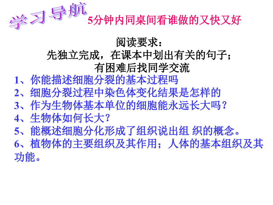 生物优质课课件细胞的分裂和分化_第2页