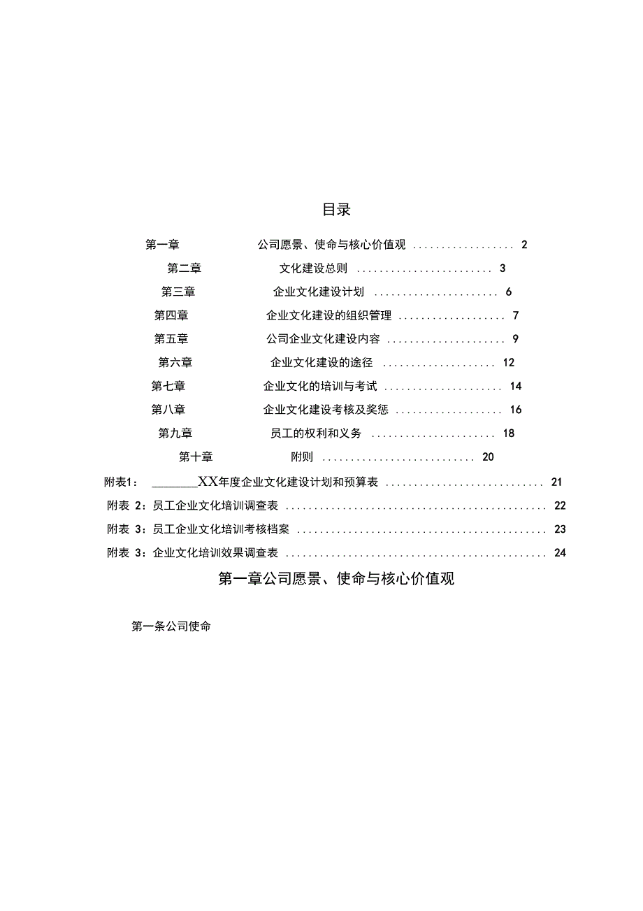 公司企业文化建设的纲要DOC_第1页