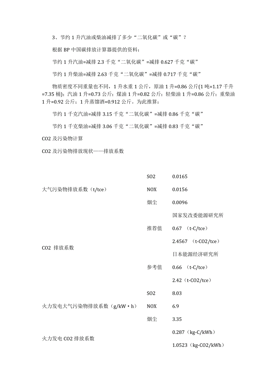 碳排放介绍及相关计算方法_第3页