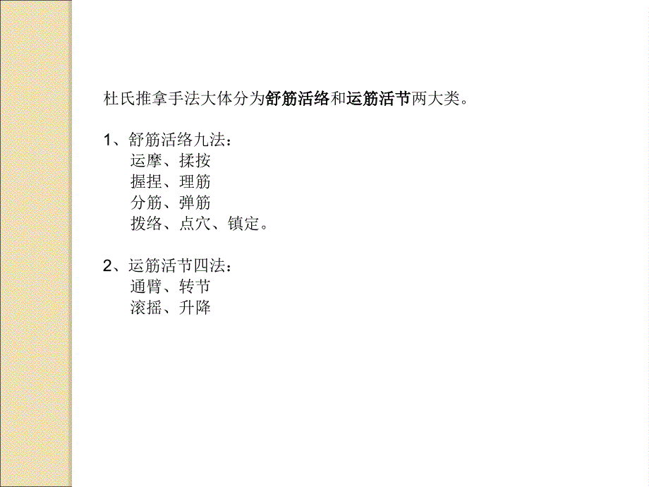 杜氏推拿手法及其临床应用PPT课件_第4页