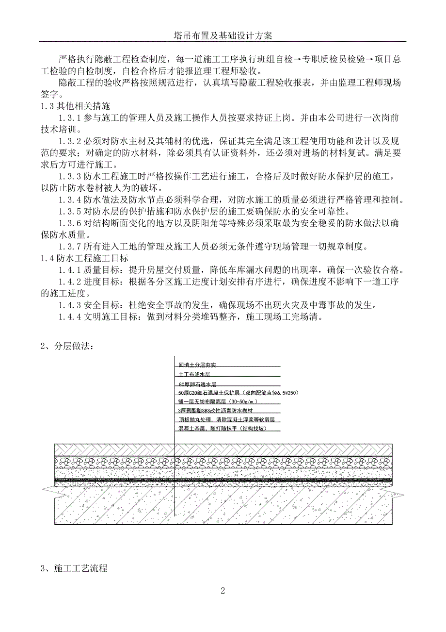 地下车库顶板防水施工方案_第3页