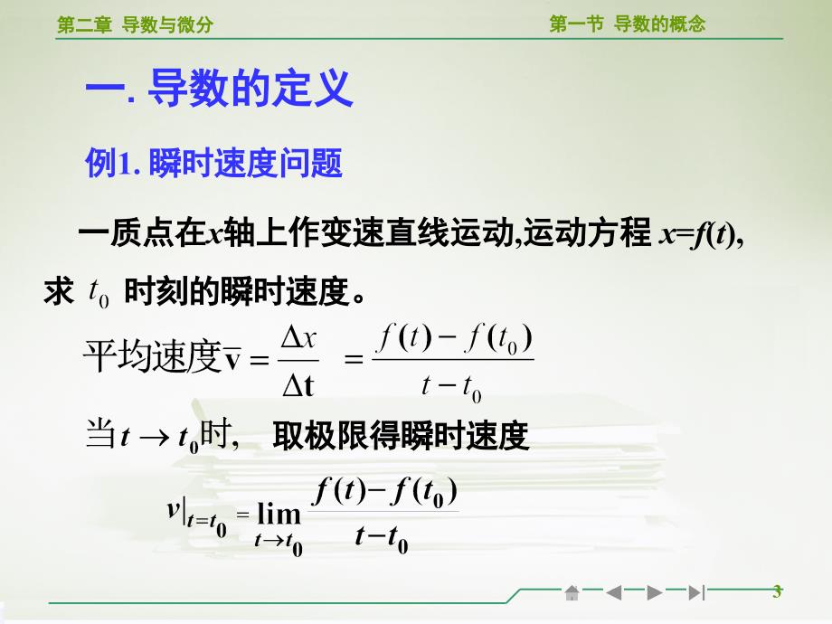 高等数学导数的概念教学ppt_第3页