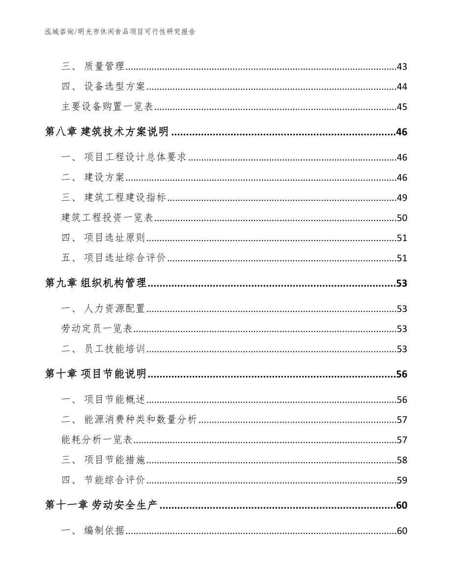 明光市休闲食品项目可行性研究报告参考模板_第4页