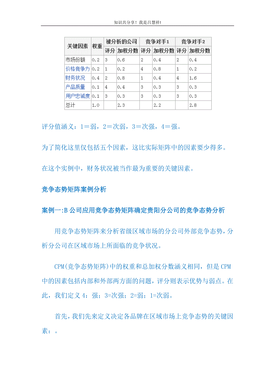 分析工具LV60 竞争态势矩阵.docx_第3页