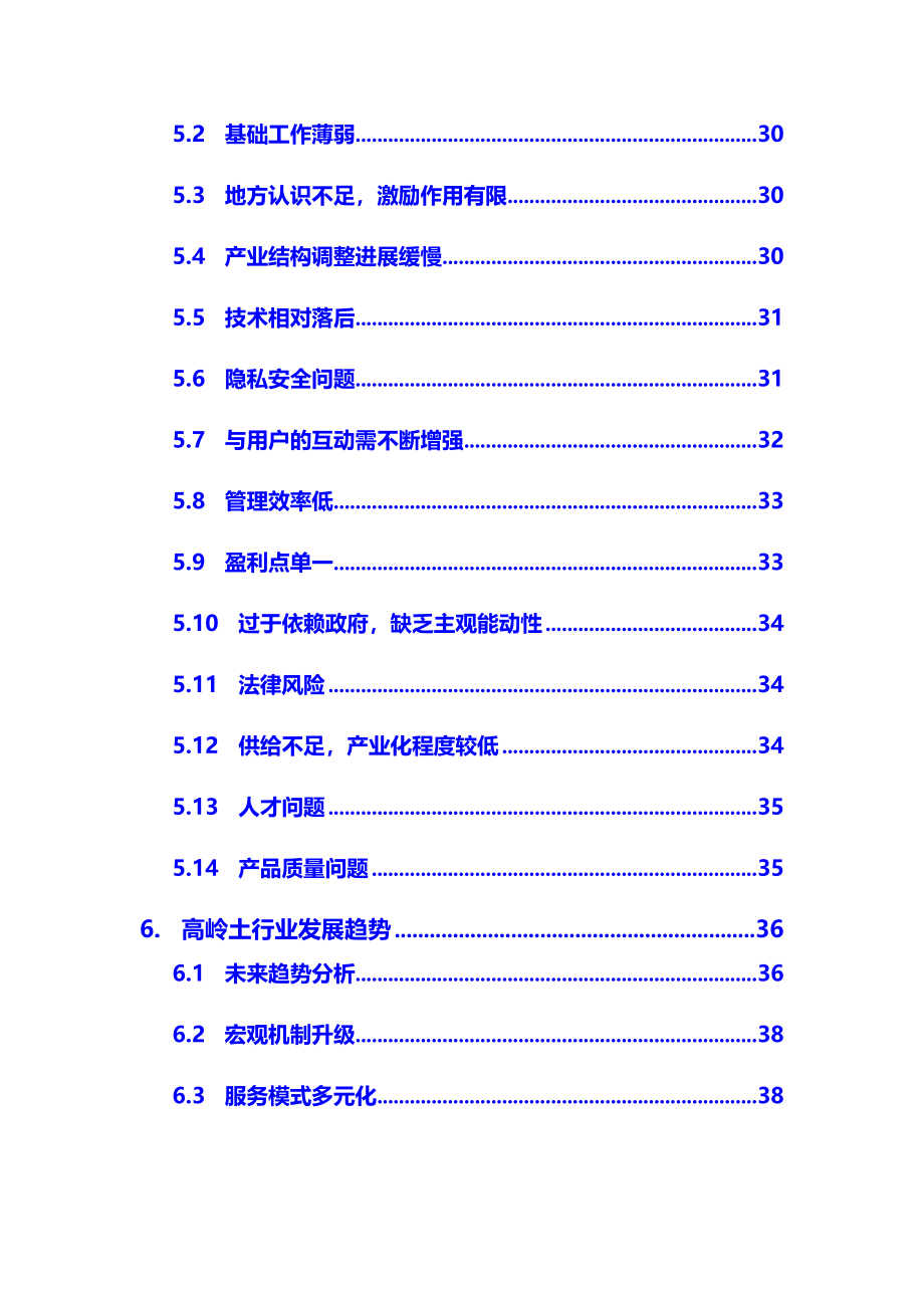 2020年高岭土行业市场研究分析及前景预测报告_第4页