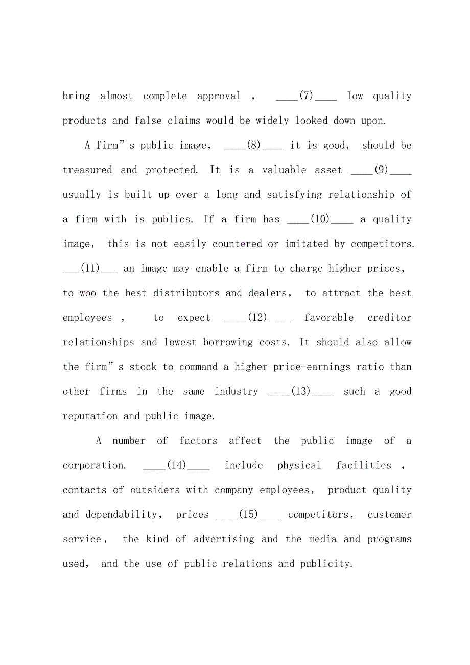 2022年职称英语考试卫生类完型填空练习题(5).docx_第2页