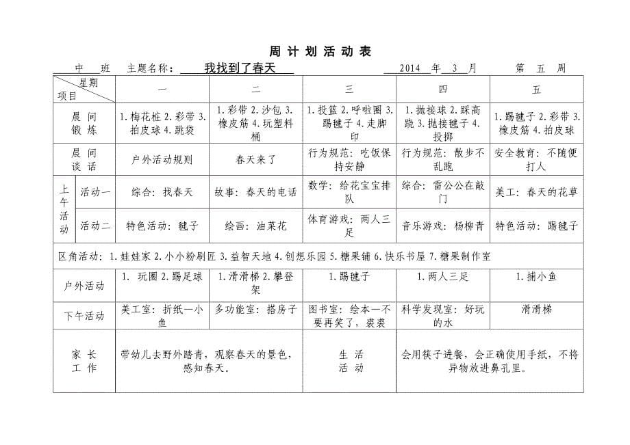 2018年中班第二学期周计划.doc_第5页