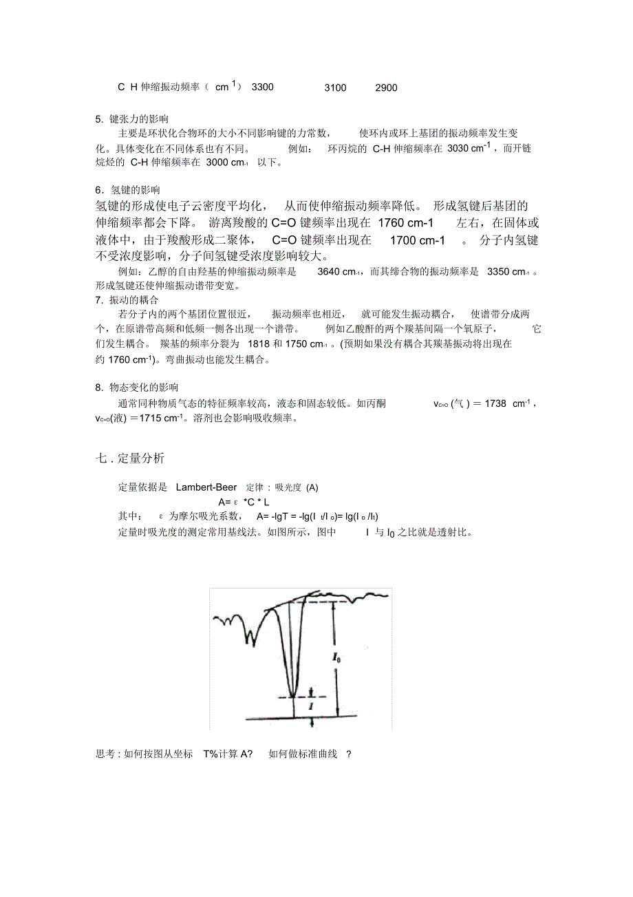 红外吸收光谱峰位的影响因素_第2页