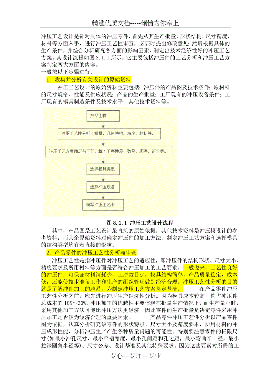 冲压工艺设计共15页_第1页