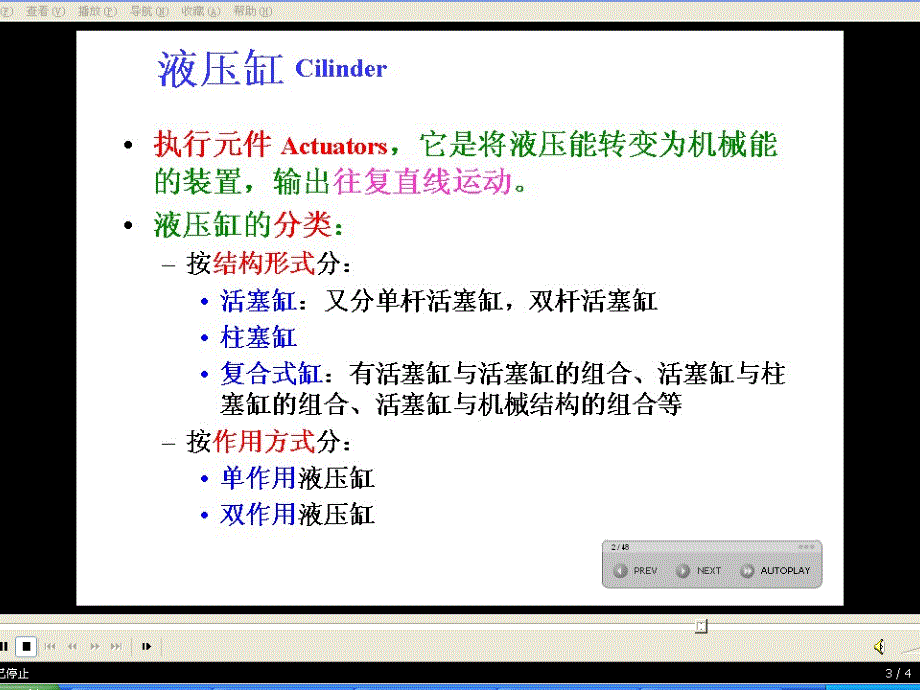 液压缸结构及原理PPT课件_第2页