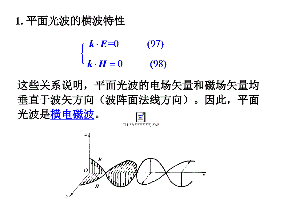 光波的横波性偏振态及其表示Thetransversewave_第4页