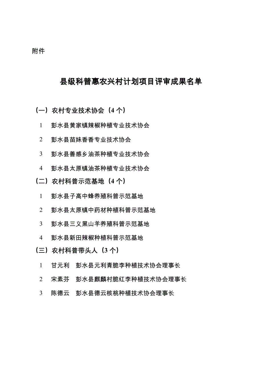 彭水苗族土家族自治县科学技术协会.doc_第3页