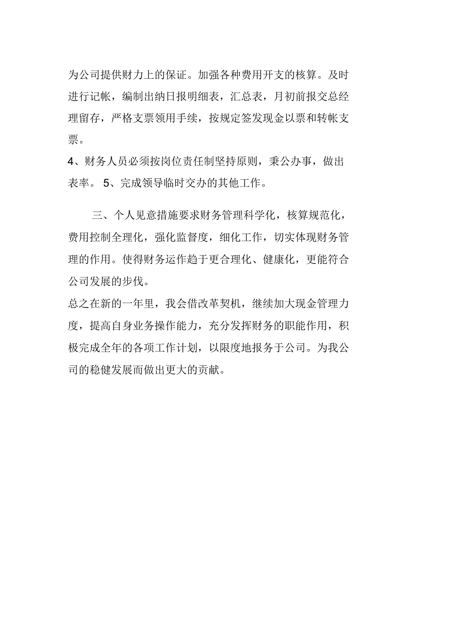 财务人员20XX年度工作思路_第3页