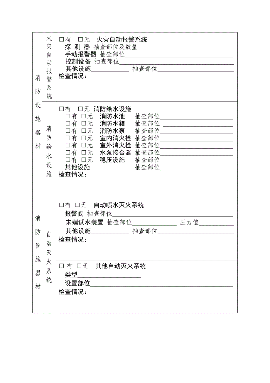 消防监督检查记录_第4页