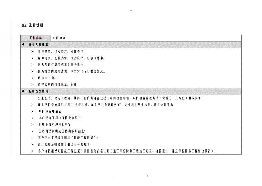 电客户受电工程中间检查业务指导书_第5页