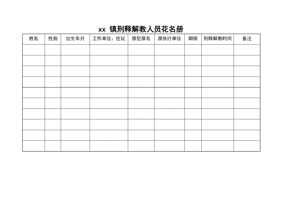 综治工作台账模板_第4页