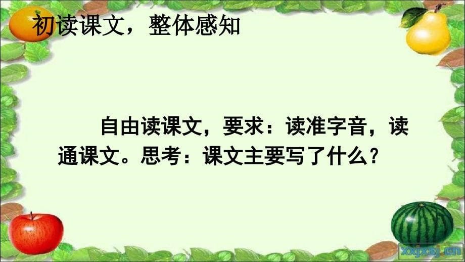 五年级语文下册第一单元2祖父的园子课件新人教版新人教版小学五年级下册语文课件_第5页