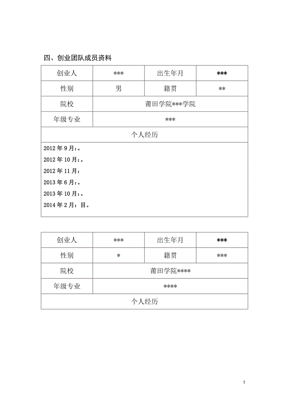 校园快递运营公司创业计划书_第5页