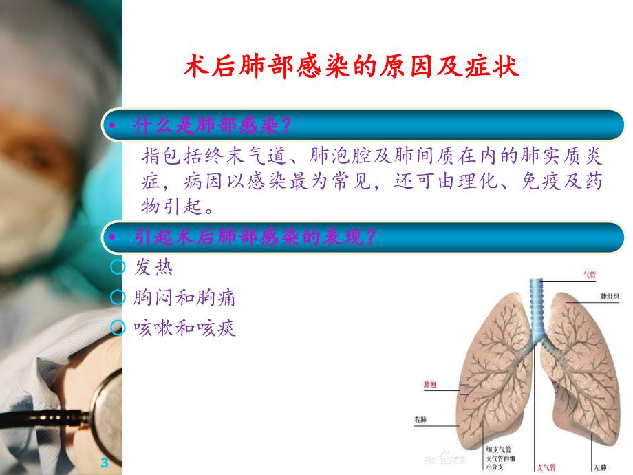 术后肺部感染的预防与护理医学PPT课件_第3页