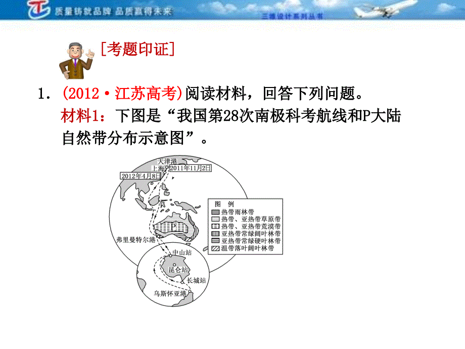 三维设计4高考地理人教一轮复习课件第一行星地球三高考_第2页