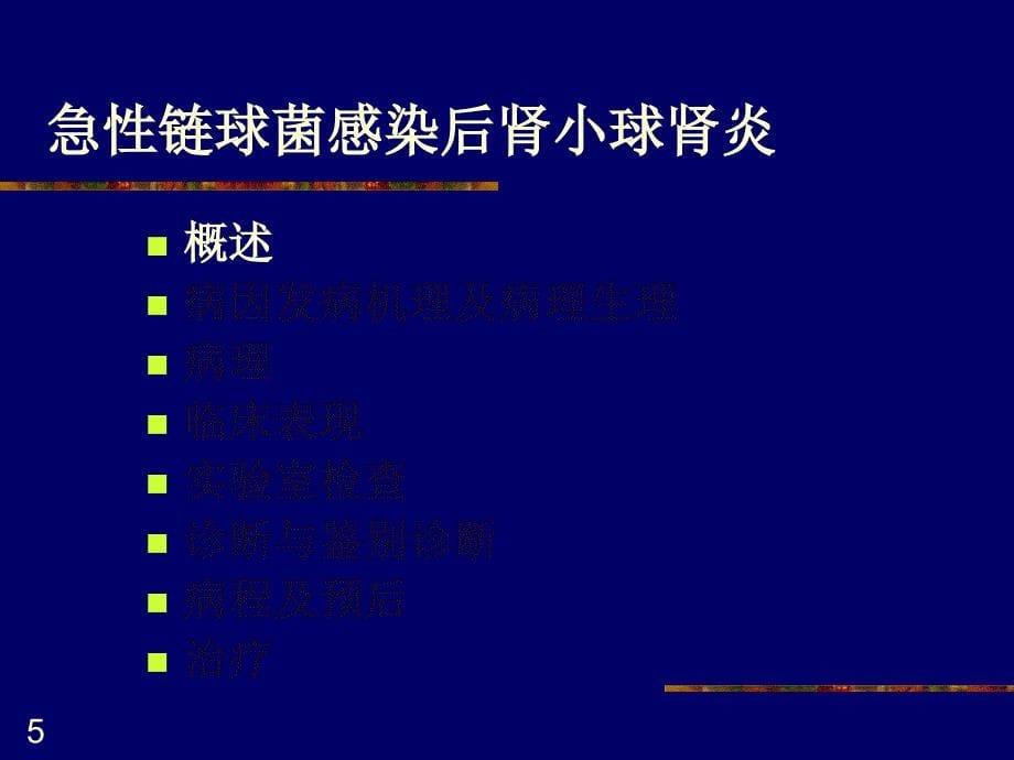 急性肾小球肾炎课件_第5页