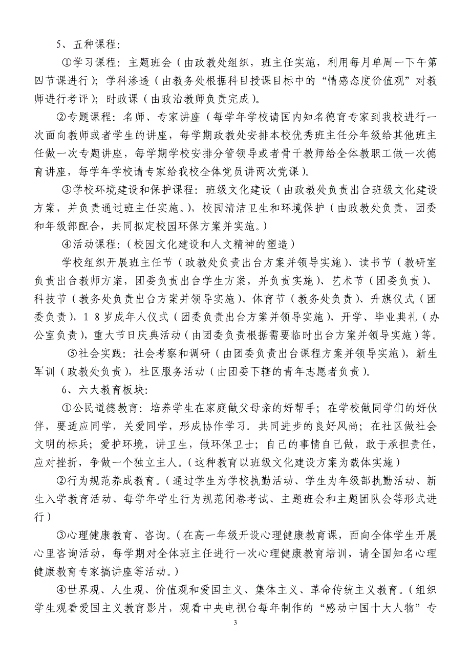 奋斗中学德育工作序列化实施方案(修正.doc_第4页