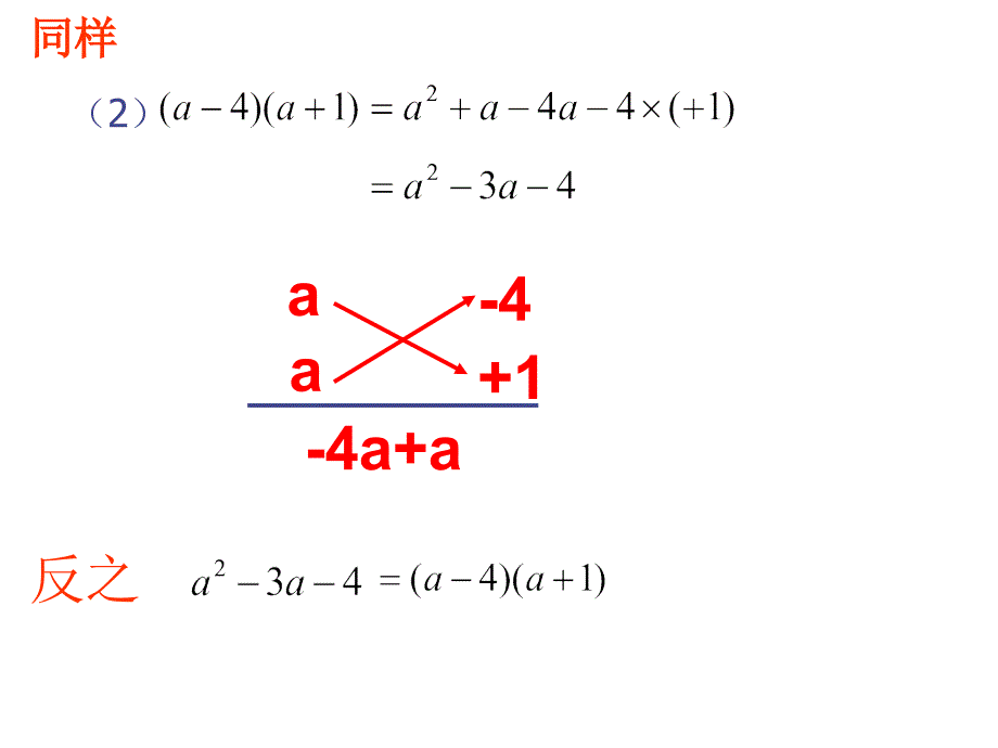 十字相乘法(经典教学课件)_第3页