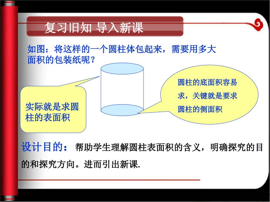 圆柱的表面积说课课件_第4页