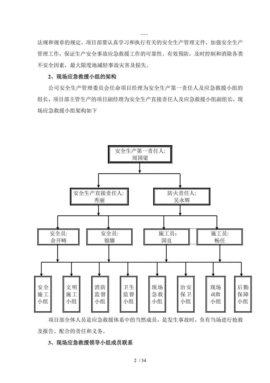 工程应急救援预案_第5页