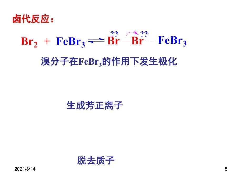 芳环上的亲电和亲核取代反应_第5页