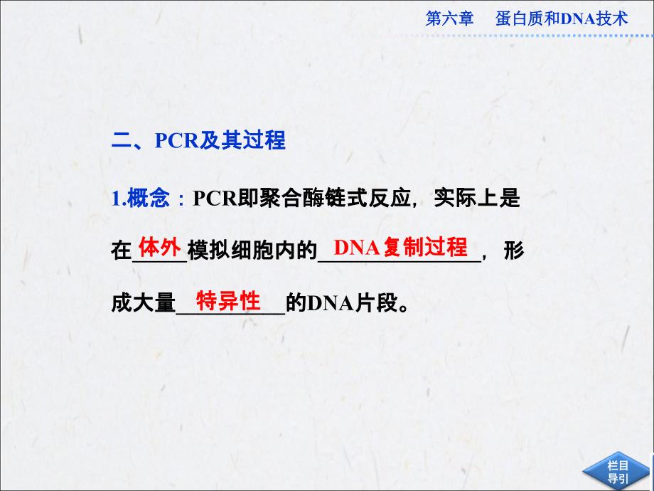 高中生物同步课件62DNA片段的扩增PCR技术中图版选修1_第4页