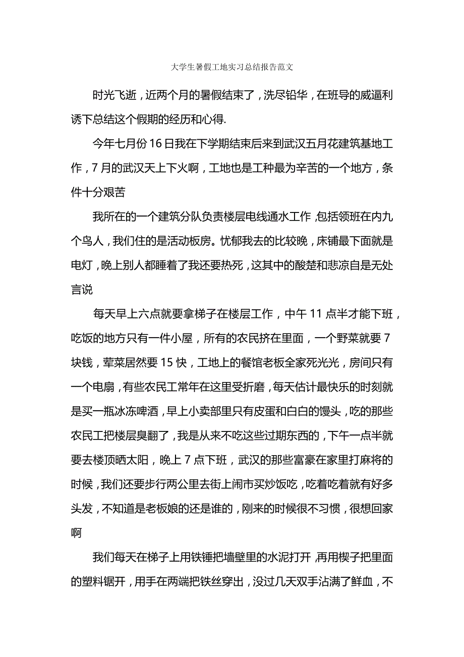 大学实习总结报告_第4页