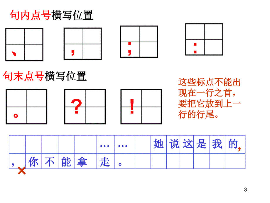 标点符号的书写格式ppt课件_第3页