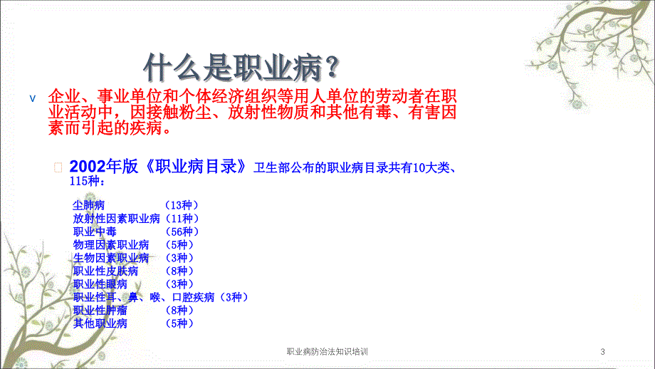 职业病防治法知识培训课件_第3页