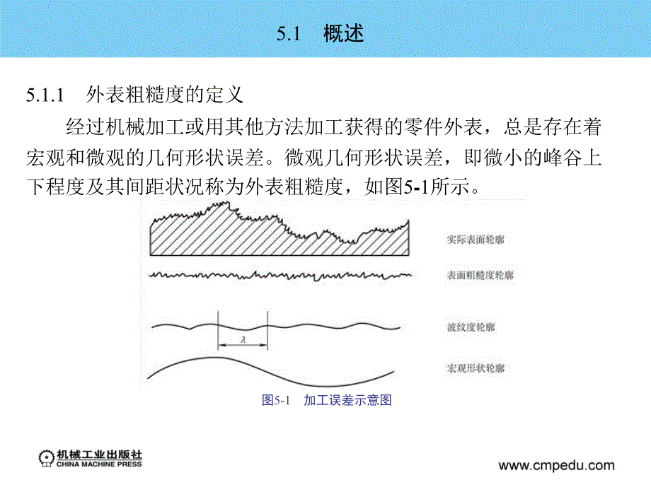 公差配合与测量技术教学课件作者冯丽萍表面粗糙度及测量_第4页