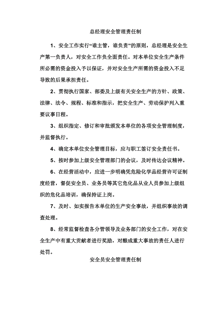 安全管理制度(无储存上墙)_第1页