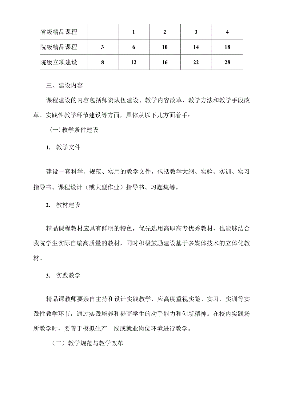 精品课程建设规划及实施方案_第2页