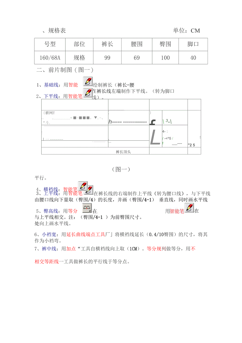 裤子打板流程_第1页