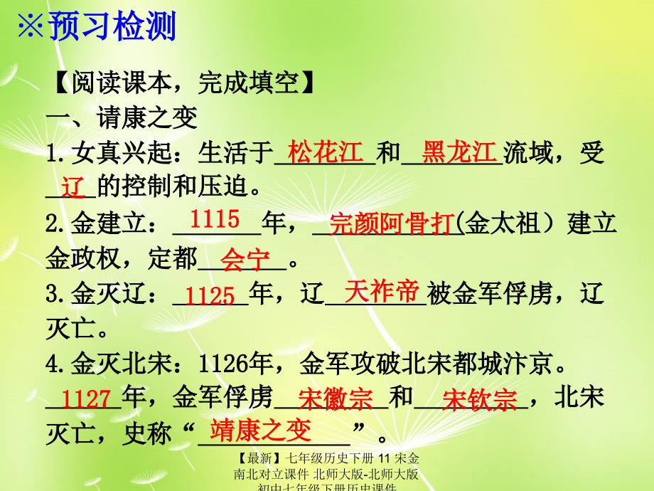 最新七年级历史下册11宋金南北对立课件北师大版北师大版初中七年级下册历史课件_第2页