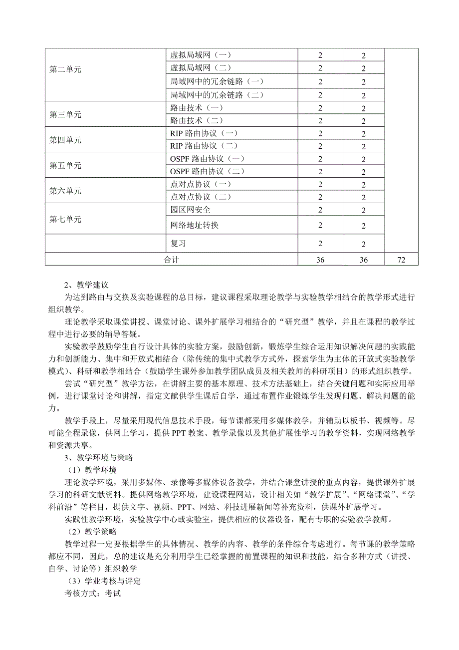 《路由与交换》课程标准_第4页