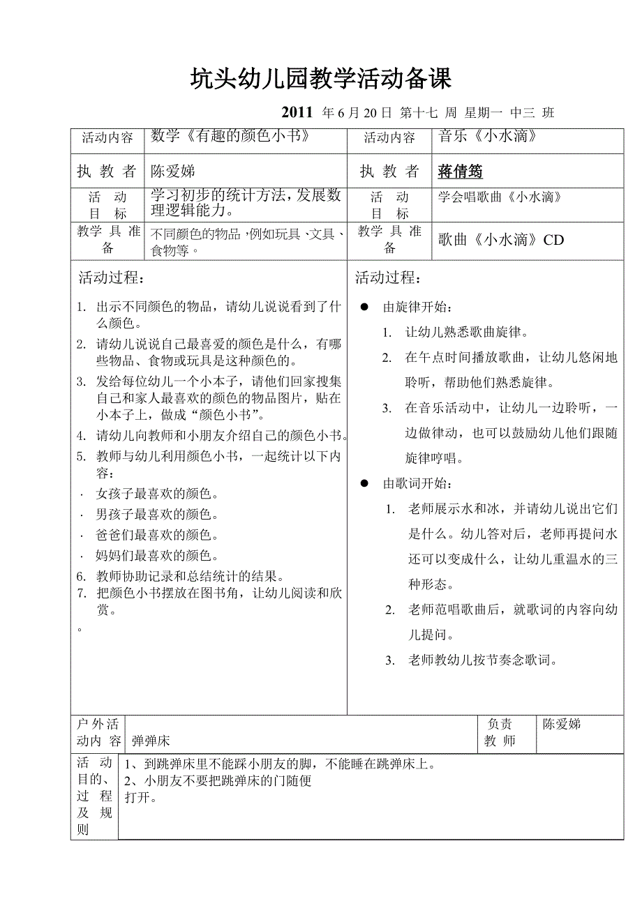 坑头幼儿园2011学年第二学期中三班备课,第十七周.doc_第2页