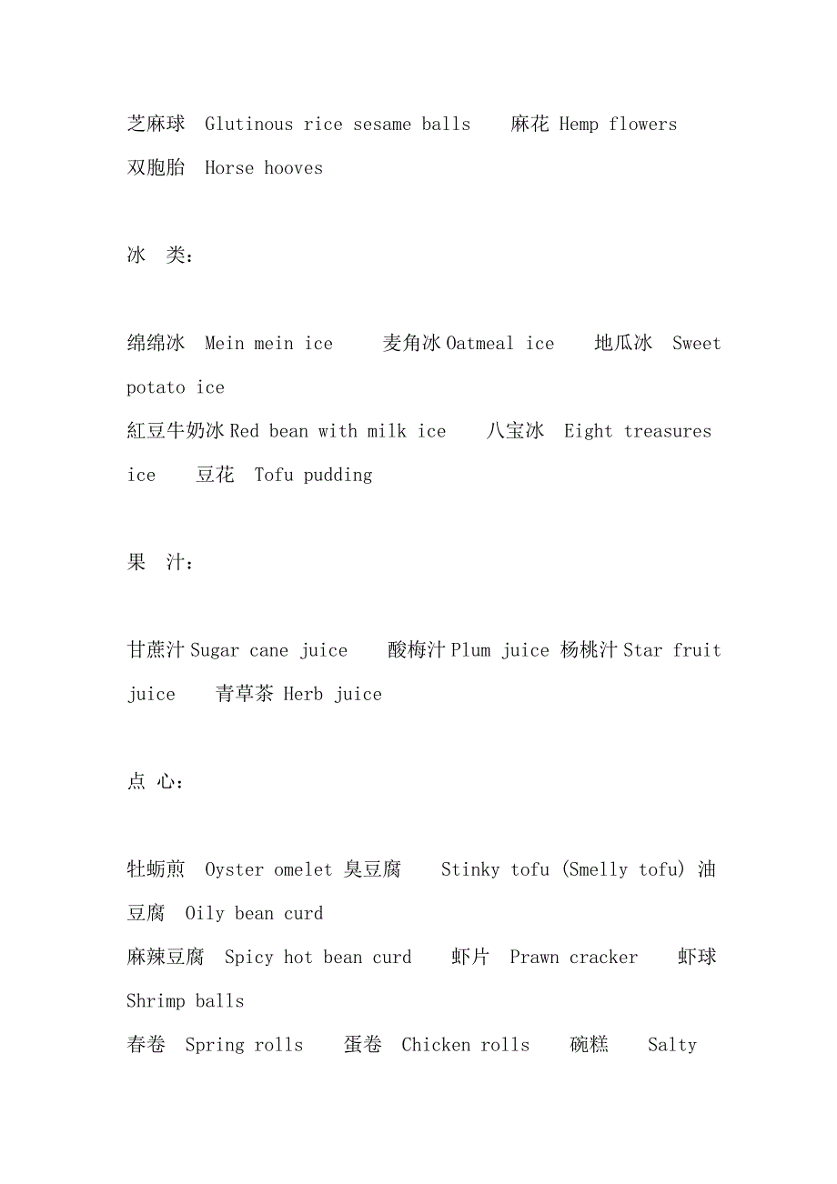 全国小吃的翻译.doc_第3页