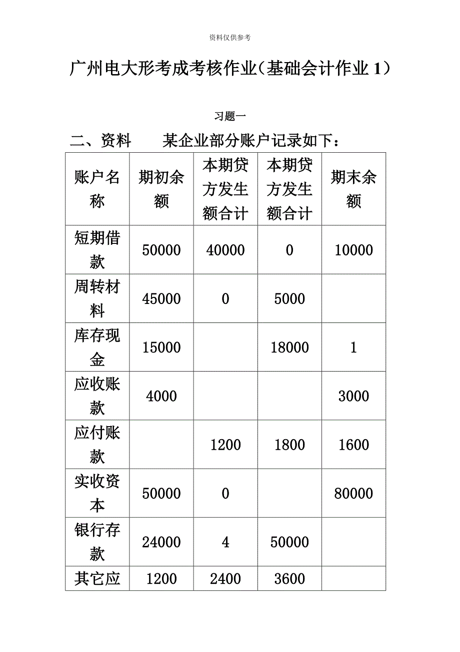 电大基础会计形考作业1.doc_第2页