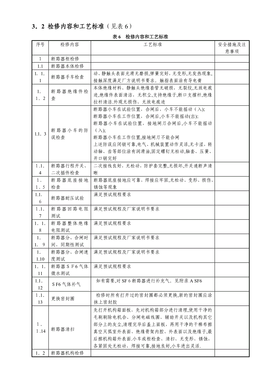 35kV(KYN)型开关柜检修现场作业指导书【可编辑范本】_第4页