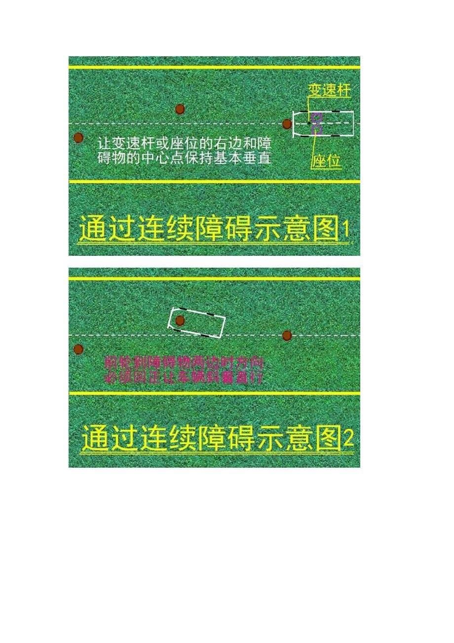 精品资料（2021-2022年收藏）驾照科目二考试窍门图文并茂_第5页