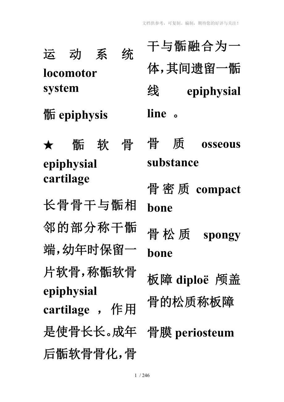 人体解剖总复习_第1页