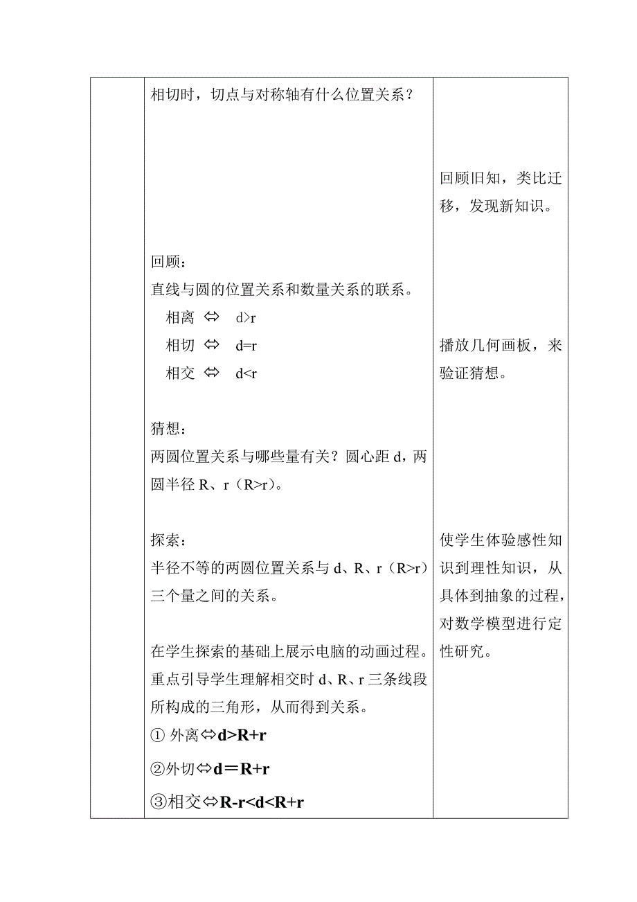 九年级下《圆和圆的位置关系》说课稿.doc_第4页