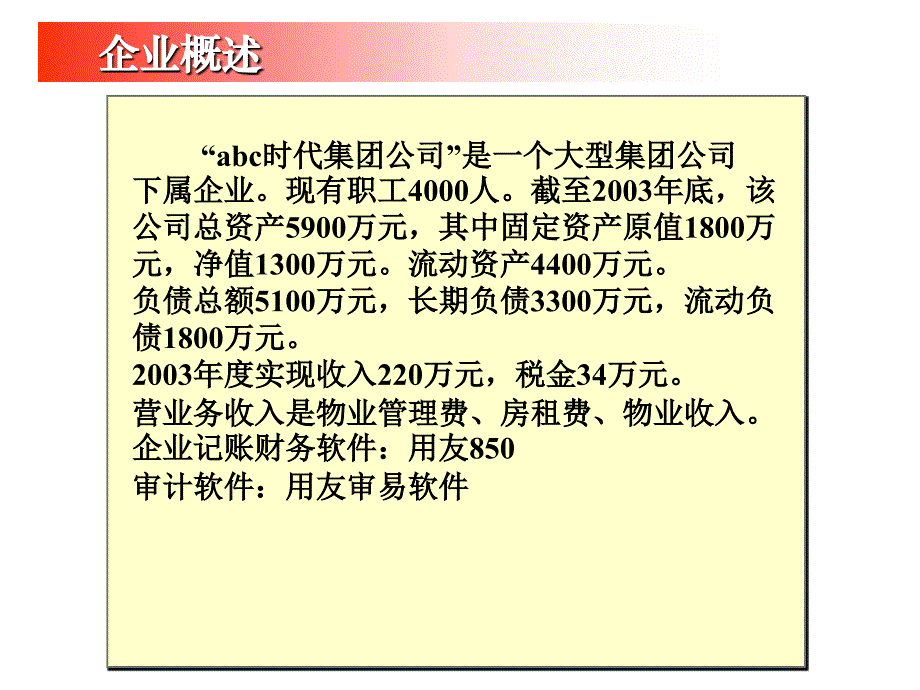 用友审计实验室案例分析(用友850)时代集团案例说明_第3页