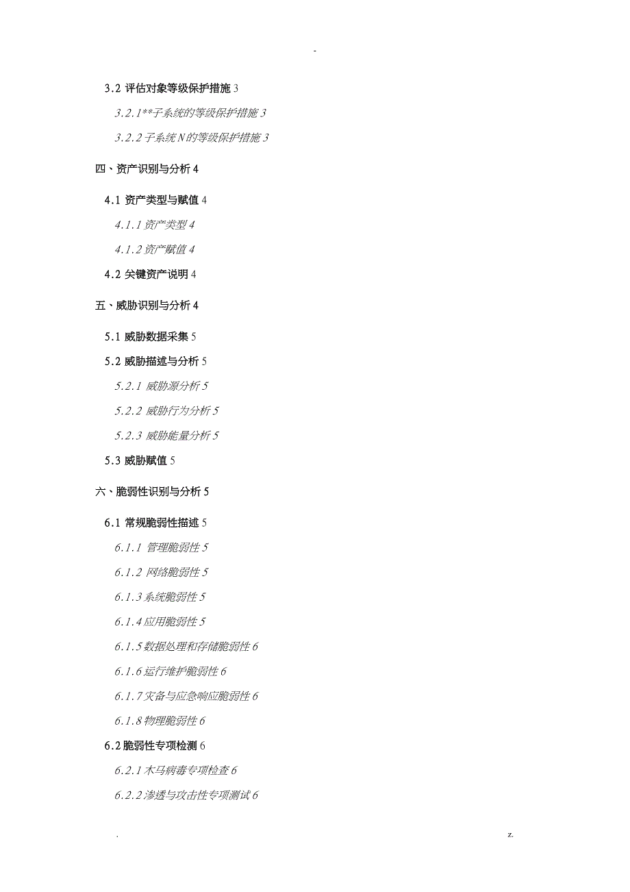 风险评估实施报告模板_第2页